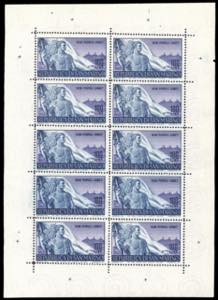 1948 - 100 lire Lavoratori, minifoglio (9), ... 