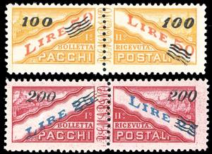 1948/50 - Soprastampati, serie completa ... 