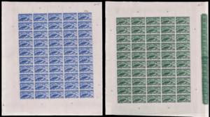 POSTA AEREA 1949 - UPU,  serie completa ... 