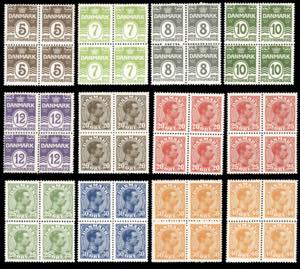 DANIMARCA 1921/28 - Ordinaria, ... 