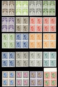 DANIMARCA 1921/28 - Ordinaria, serie ... 