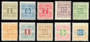 DANIMARCA FRANCOBOLLI PER GIORNALI 1907 - ... 