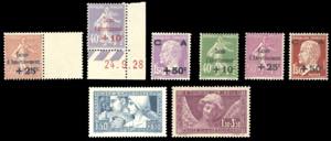 FRANCIA 1928/30 - Cassa dAmmortamento, otto ... 