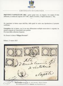 1861 - 1 grano grigio nero (19a), ... 