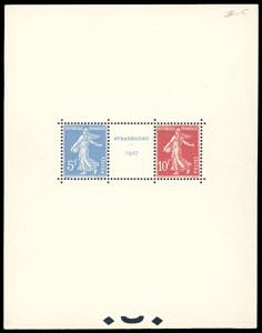 FRANCIA FOGLIETTO 1927 - Esposizione ... 