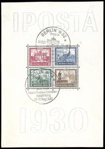 GERMANIA REICH FOGLIETTI 1930 - IPOSTA, ... 