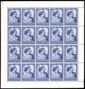 GRAN BRETAGNA 1948 - 1 £ Nozze dargento ... 