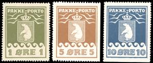 GROENLANDIA PACCHI POSTALI 1905 - Orso ... 