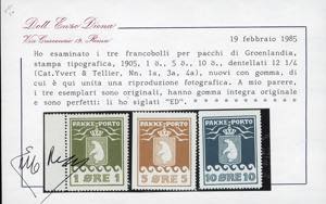 GROENLANDIA PACCHI POSTALI 1905 - ... 