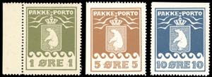 GROENLANDIA PACCHI POSTALI 1905 - Orso ... 