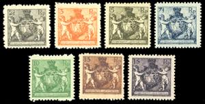 LIECHTENSTEIN 1921 - Stemma, dent. 12 1/2, ... 