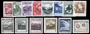 LIECHTENSTEIN 1930 - Soggetti diversi, serie ... 