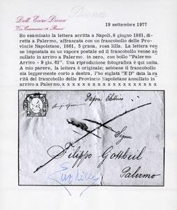 1861 - 5 grana rosa lilla (21b), ... 