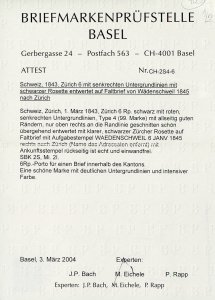 SVIZZERA CANTONALI ZURIGO 1845 - 6 ... 
