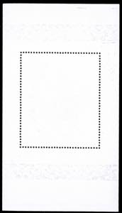 1964 - Peonies souvenir sheet ... 