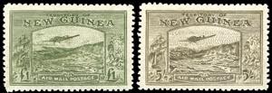 BRITISH COLONIES-NEW GUINEA AIRMAIL 1939 - 5 ... 