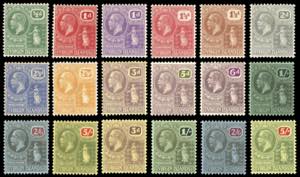 BRITISH COLONIES-VIRGIN ISLANDS 1922/28 - ... 