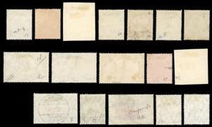 CAMEROUN 1900/15 - Serie ordinaria ... 