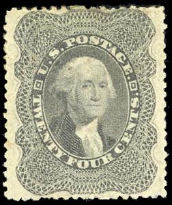 STATI UNITI DAMERICA 1857 - 24 cent. ... 