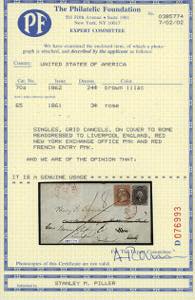 STATI UNITI DAMERICA 1862 -  3 ... 