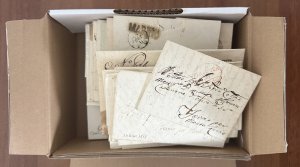 PREFILATELICHE 1810/1850 - Una sessantina di ... 