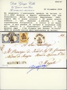 1862 - 20 grana giallo arancio, 2 ... 