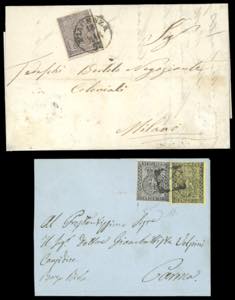 PARMA 1852/59 - Bellinsieme di 14 ... 