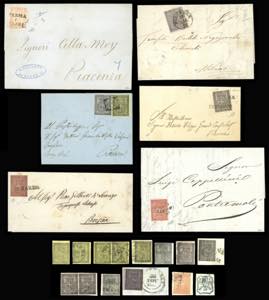 PARMA 1852/59 - Bellinsieme di 14 ... 