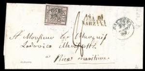 SARDEGNA CONTEA DI NIZZA 1853/1869 ... 