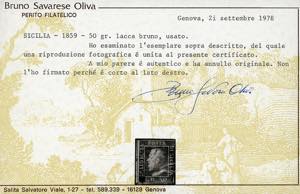 SICILIA 1859 - 50 grana sei ... 