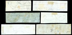 TOSCANA 1851 - Raro insieme di sei ... 