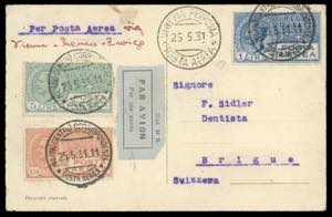 REGNO DITALIA POSTA AEREA ... 