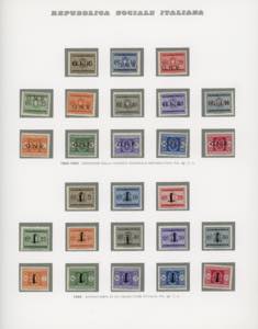 REPUBBLICA SOCIALE ITALIANA 1944 - ... 