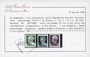 REPUBBLICA SOCIALE ITALIANA 1944 - ... 