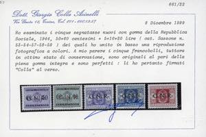 REPUBBLICA SOCIALE ITALIANA 1944 - ... 