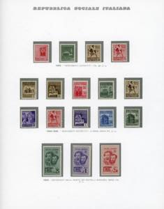 REPUBBLICA SOCIALE ITALIANA 1944 - ... 