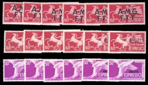 TRIESTE A ESPRESSI 1947/52 - Sei ... 