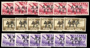 TRIESTE A POSTA AEREA 1947/52 - ... 