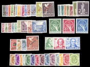 GERMANIA 1948/52 - Piccolo insieme di ... 