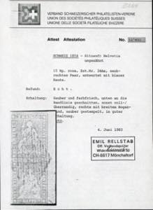 SVIZZERA 1854/1862 - Cinque ... 