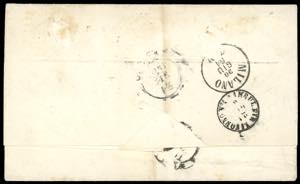 1861 - 1 grano carminio (4a), I ... 