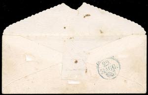 1857 - 5 cent. giallo arancio (1), ... 