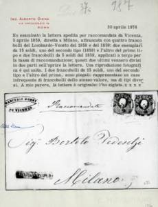 1859 - 15 soldi azzurro, un ... 