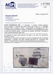 1865 - 1/2 baj voletto grigiastro, ... 