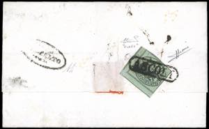 1855 - 1 baj verde grigiastro con ... 