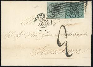 1864 - 1 baj verde grigiastro, 1 baj verde ... 