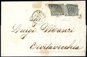 1866 - 2 baj bianco verdastro, 2 baj grigio ... 