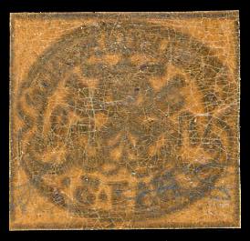 1852 - 3 baj camoscio, inchiostro ... 