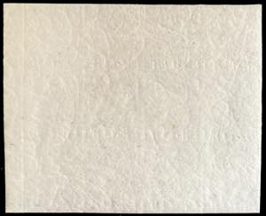 1852 - 5 baj rosa chiaro, stampa in albino ... 