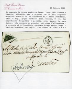 1856 - 6 baj grigio verdastro (7), ... 